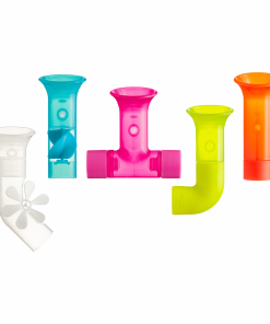 PIPES Building Bath Toy Set - fuschia/multi